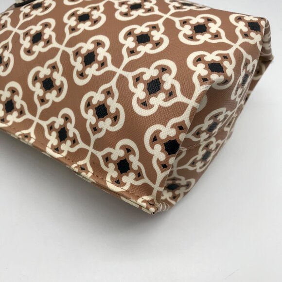 Brighton Tan Coated Canvas Pattern Crossbody - Picture 8 of 10